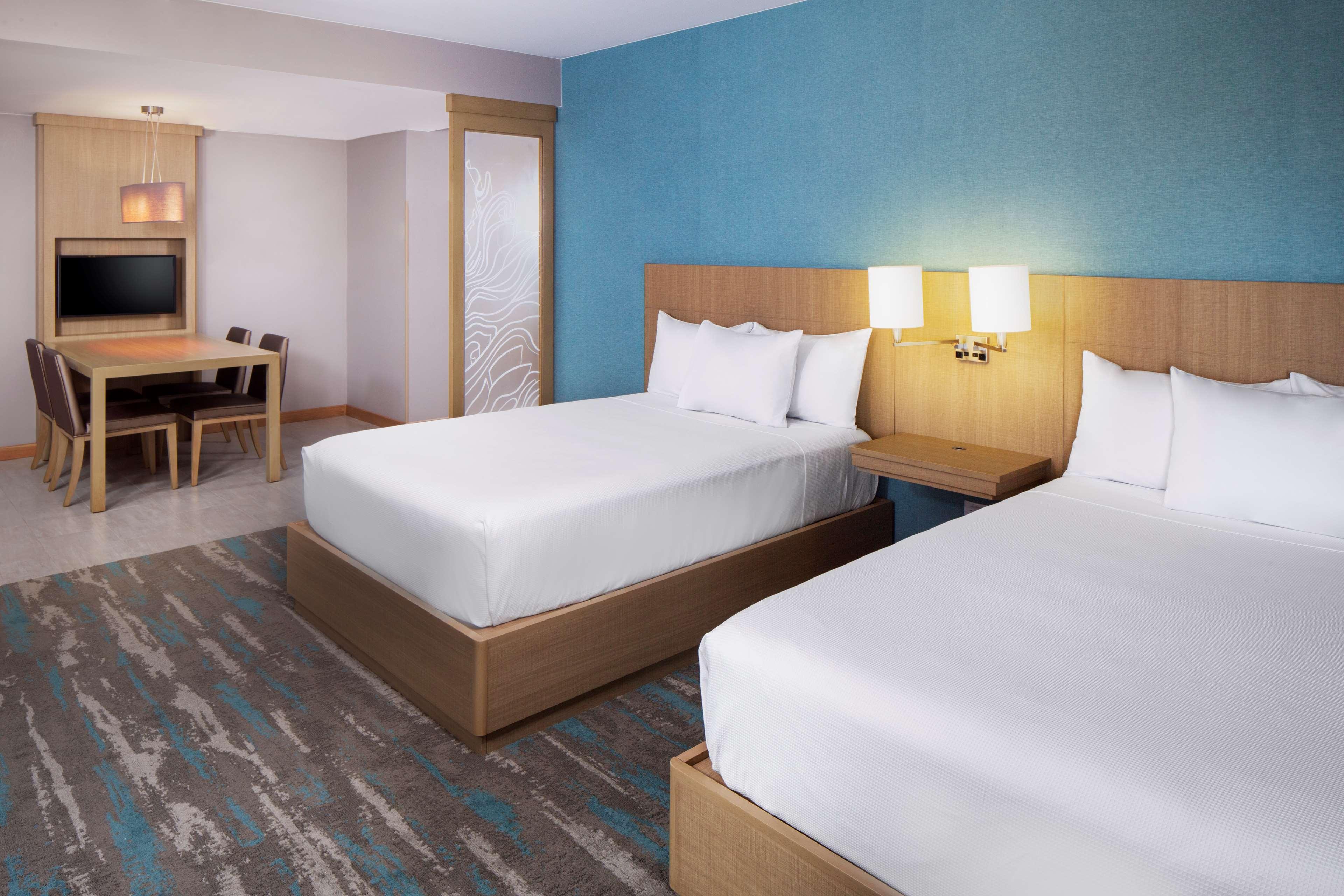 Suite Two Double Beds Roll Shower Disability Access
